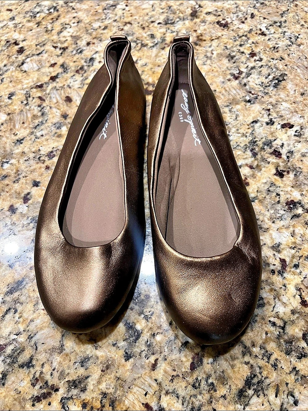 easy spirit E360 Brown Ballet Flats